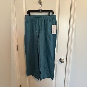 Athleta Retreat Linen Wide-Leg Pants
